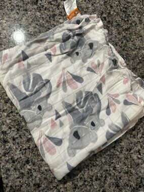 Tula mommy and baby koala print baby blanket